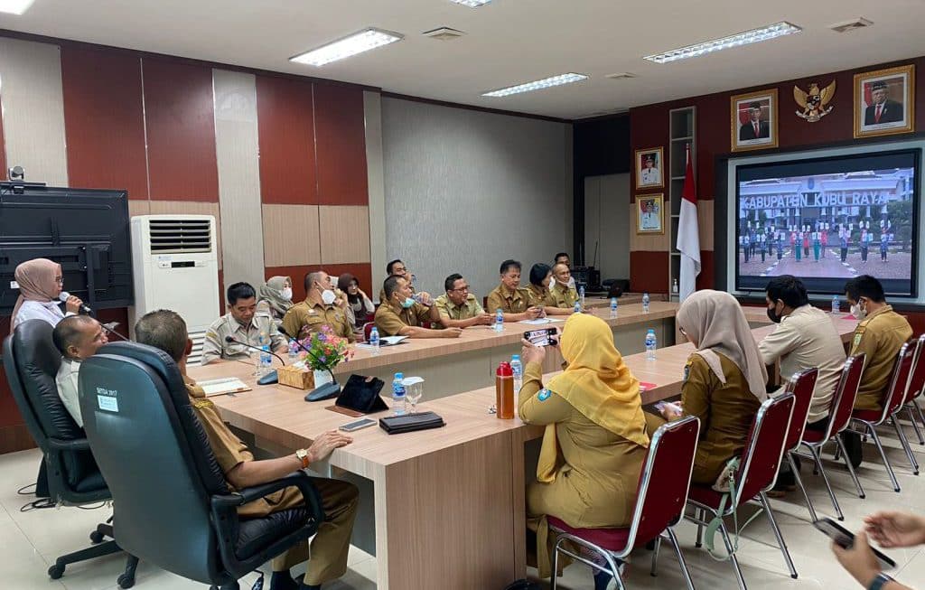 Kunjungan BAPENDA Kabupaten Sanggau